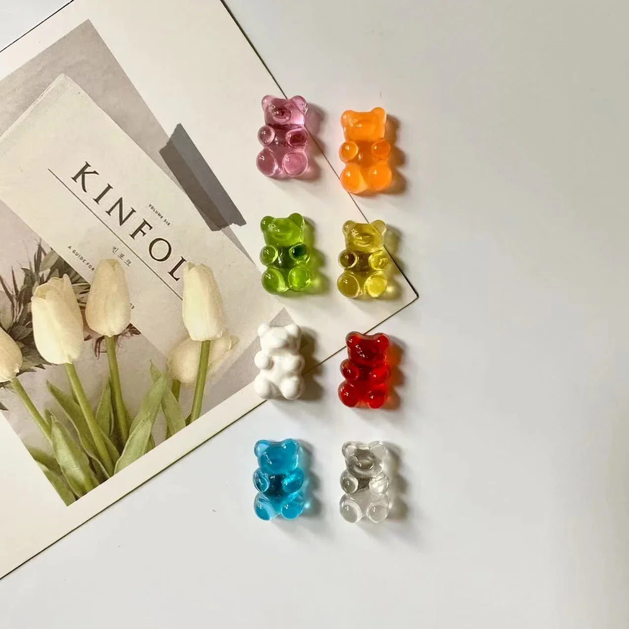 Bear Refrigerator Magnets Set (20PCS)